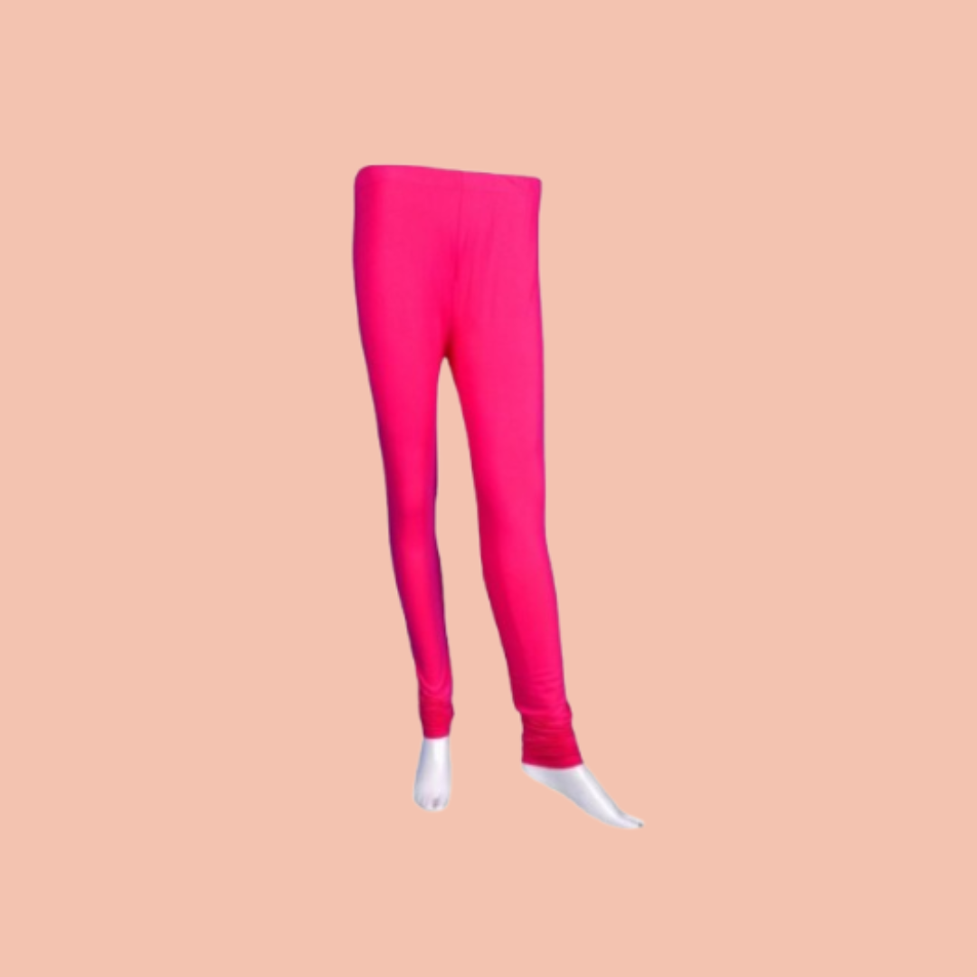 Fushia Ankle Fit Leggings