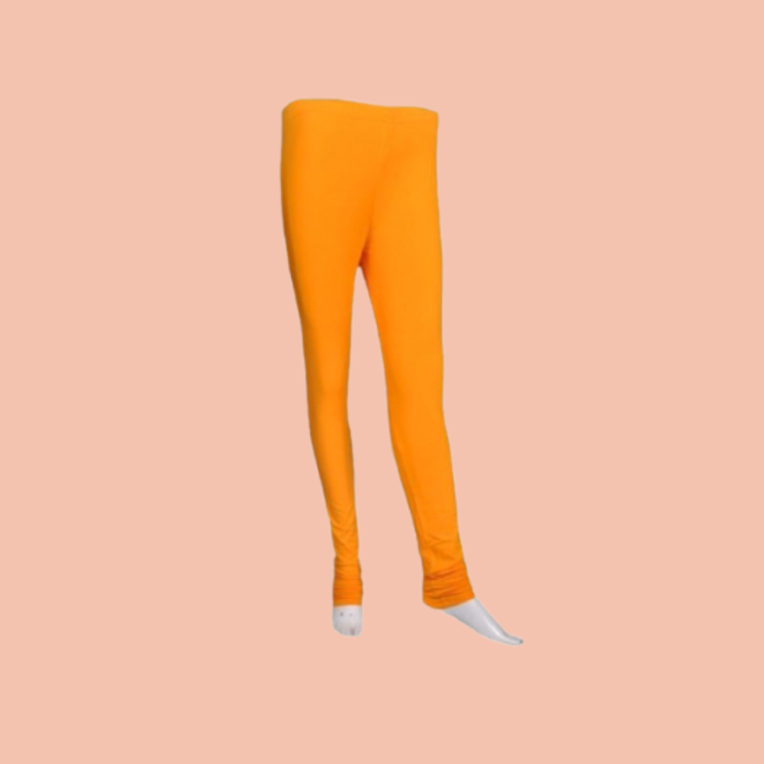 Yellow Ankle Fit Leggings