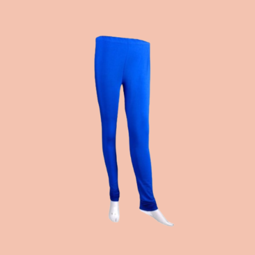 Tealish Blue Ankle Fit Leggings