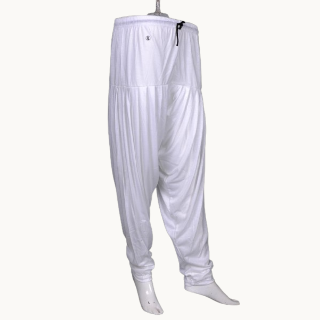 White Patiyala Baloon Pant