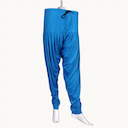 Water Blue Patiyala Baloon Pant